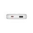 Powerbank z wyświetlaczem 10000mAh 22.5W Comet Series + kabel USB-A - USB-C 0.3m biały