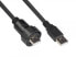 Good Connections IC04-U201 - 1 m - USB A - USB A - USB 2.0 - Black