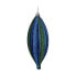 Фото #1 товара Новогоднее украшение Удлиненный 8,5 x 3,5 x 19 cm Синий Зеленый PVC