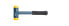 Фото #2 товара Wiha Dead-blow hammer with steel tube shaft - Dead blow hammer - Steel - Steel - Multicolor - 135 mm - 365 mm