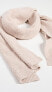Фото #2 товара GANNI 289573 Women's Rib Knit Scarf, Brazilian Sand, Pink, Size One Size
