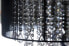 Saint Mossi Modern K9 Crystal Raindrop Chandelier Lighting Flush-Mounted LED Ceiling Light Pendant Light for Dining Room Bathroom Bedroom Living Room Width 43 x Height 27 cm