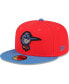Фото #2 товара Men's Coral Fayetteville Woodpeckers Copa De La Diversion 59FIFTY Fitted Hat