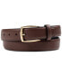 Men's Faux Leather Pebble Grain Stretch Belt, Created for Macy's