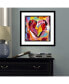 Colorful Expressions I Heart Framed Art Print