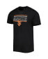 ფოტო #4 პროდუქტის Men's Black, Orange San Francisco Giants Badge T-shirt and Pants Sleep Set