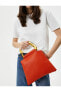 Фото #5 товара Сумка Koton Faux Leather Tote Bag with Handles