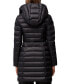 ფოტო #2 პროდუქტის Women's Asymmetric Hooded Down Puffer Coat