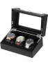 Фото #3 товара Rothenschild watch box RS-2375-3-OAK for 3 watches black