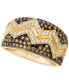 Фото #1 товара Chocolatier® Chevron™ Diamond Pavé Band (1 ct. t.w.) in 14k Gold