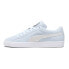 Puma Suede Classic Xxi Lace Up Mens Blue Sneakers Casual Shoes 37491585