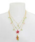 Faux Stone Parrot Layered Necklace
