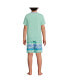 ფოტო #3 პროდუქტის Little Boys Short Sleeve Tee and Shorts Pajama Set