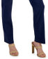 Фото #4 товара Petite Curvy Straight Leg Pants, Petite & Petite Short, Created for Macy's