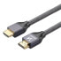 Фото #10 товара Kabel przewód HDMI 2.1 8K 60 Hz 48 Gbps 4K 120 Hz 2K 144 Hz 3 m srebrny