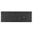 Фото #4 товара INCA IWS-519 - Full-size (100%) - RF Wireless - QWERTY - Black - Mouse included