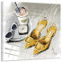 Фото #1 товара Bild auf leinwand Gelbe Schuhe Gemalt