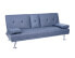 3er-Sofa F60 BLAU - фото #4