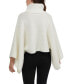 ფოტო #2 პროდუქტის Women's Oversized Mock Neck Sweater