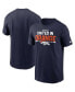 Фото #1 товара Men's Navy Denver Broncos Local Essential T-shirt