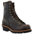 Фото #2 товара Chippewa Paladin Bay Apache 8 Inch Waterproof Soft Toe Work Mens Brown Work Saf