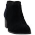 TOMS Loren Booties Womens Black Casual Boots 10014150