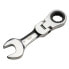 Фото #1 товара JBM 19 mm stubby articulated combination spanner with ratchet joint