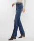 Фото #3 товара Women's High Rise Skinny Denim Bootcut Jeans