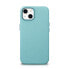Фото #1 товара Skórzane etui iPhone 14 Plus magnetyczne z MagSafe Litchi Premium Leather Case zielony