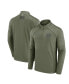 ფოტო #2 პროდუქტის Men's Olive Notre Dame Fighting Irish OHT Military-Inspired Appreciation Titan Raglan Quarter-Zip Jacket
