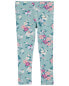 Фото #16 товара Baby Floral Print Stretch Leggings 12M