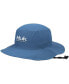 Фото #1 товара Men's Blue Solid Boonie Bucket Hat