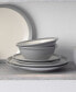 Colorwave Curve 16-Pc. Dinnerware Set, Service for 4