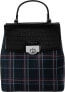 Рюкзак David Jones Plaid Front Flap Vegan Leather