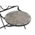 Фото #2 товара Садовое кресло DKD Home Decor Чёрный Керамика Разноцветный Ковка (39 x 50 x 93 cm)