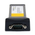 Фото #4 товара StarTech.com 1 Port ExpressCard to RS232 DB9 Serial Adapter Card w/ 16950 - USB Based - ExpressCard - Serial - RS-232 - Black - Prolific PL2303 - 512 B