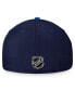 Фото #4 товара Men's Navy Columbus Blue Jackets Authentic Pro Alternate Jersey Flex Hat