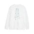 Фото #2 товара Puma Mmq Service Line Crew Neck Long Sleeve T-Shirt Mens White Casual Tops 62084