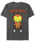 Фото #2 товара Marvel Men's Comic Collection Kawaii Iron Man Short Sleeve T-Shirt