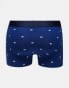 Lacoste pack of 3 logo trunks in grey