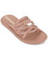 ფოტო #1 პროდუქტის Women's Sol Strappy Slide Sandals