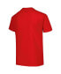 ფოტო #3 პროდუქტის Big Boys and Girls Red Team USA Bold Stripes T-Shirt