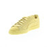 Фото #4 товара Puma Suede Love Marathon 39583003 Mens Yellow Lifestyle Sneakers Shoes