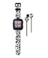 ფოტო #1 პროდუქტის Kids Black and White Silicone Smartwatch 42mm Gift Set