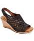 ფოტო #1 პროდუქტის Women's Briah Perf Sling Wedge Sandals