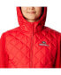 ფოტო #3 პროდუქტის Women's Red Georgia Bulldogs Crested Peak Sherpa Full-Zip Jacket