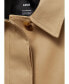 ფოტო #2 პროდუქტის Women's Belted Cotton Trench Coat