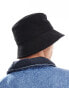 Фото #4 товара Tommy Jeans cord flag bucket hat in black