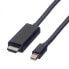 Фото #1 товара VALUE Mini DisplayPort Cable - Mini DP-UHDTV - M/M - 2 m - 2 m - Mini DisplayPort - Male - Male - Straight - Straight