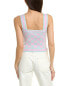 Фото #2 товара Топ WISPR Check Stripe SilkBlend Vest Femmes